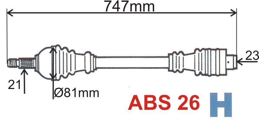 T5965 Z POLOOSA.R KANGO 1.5DCI ABS26 SP PRAVÁ